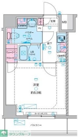 GENOVIA青砥IIの物件間取画像